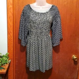 august silk peasant tunic top